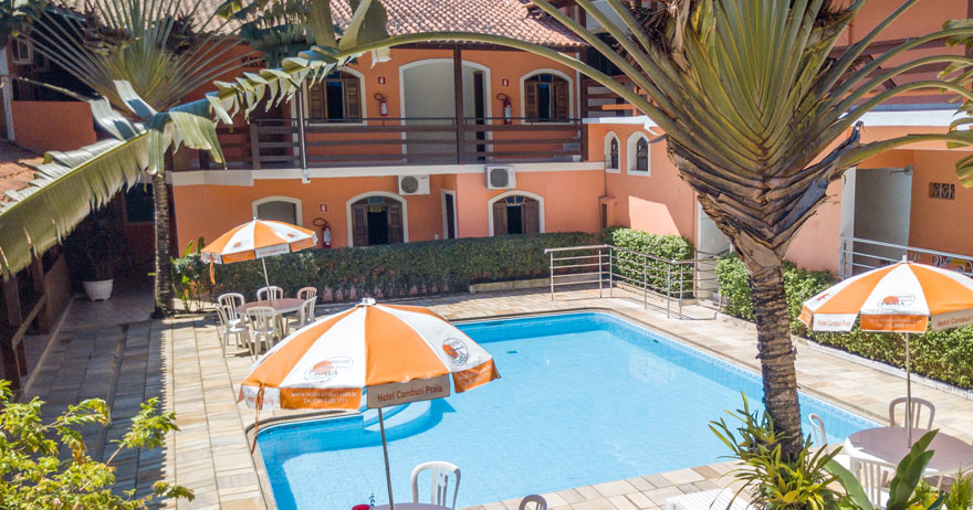 Por que passa as férias no Hotel Camburi Praia?