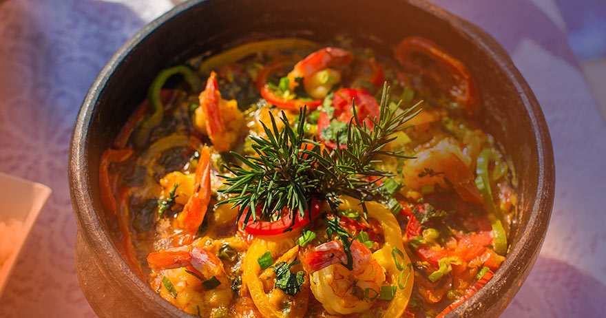 Receita Camburi: Moqueca de Camarão