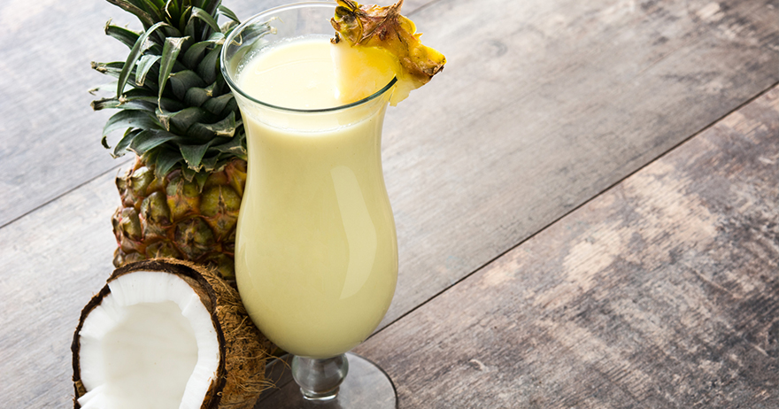Drink de Camburi: Piña colada
